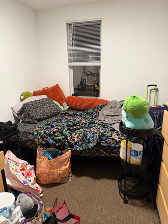 Bedroom (look at tour link for the rest of the apartment) - South Campus Commons 5 Room