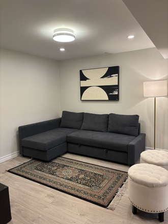 Rec Room - 2 BD, 1 bath basement apartment with parking