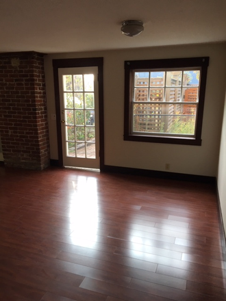 Dining Area and front door - Flat in 1888 Italianate Victorian