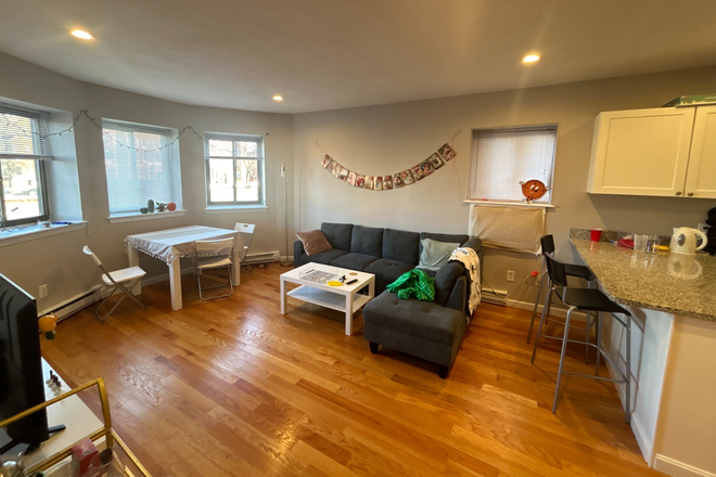 Living Room - 1200 Commonwealth Ave