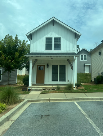 Outside front view of listed unit - 864 Clemson Furnished Farmhouse 2 bed 2.5 bath close to campus