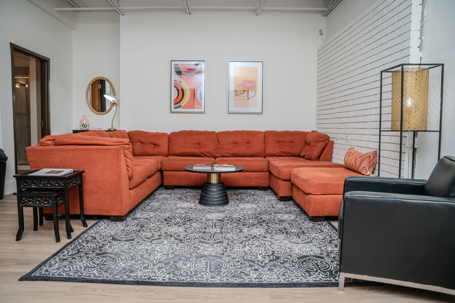 unit #27 living room - The 610 Flats Apartments