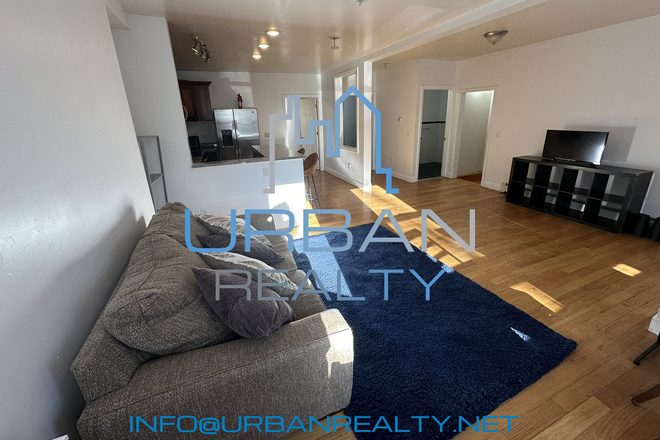 LIVING ROOM - *MOVE IN AUG 20/25* LARGE 4 BED 1.5 BATH APARTMENT-FURNSHIED -9 MONTH LEASE - HEAT & HOT WATER