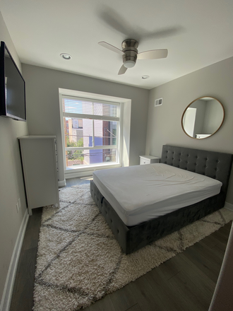 Tenant Bedroom, desk w/ chair and study lamp is provided even though not pictured. - ALL INCLUSIVE Fishtown Bedroom w/ Parking! Fully Furnished-All UTILITIES INCLUDED!