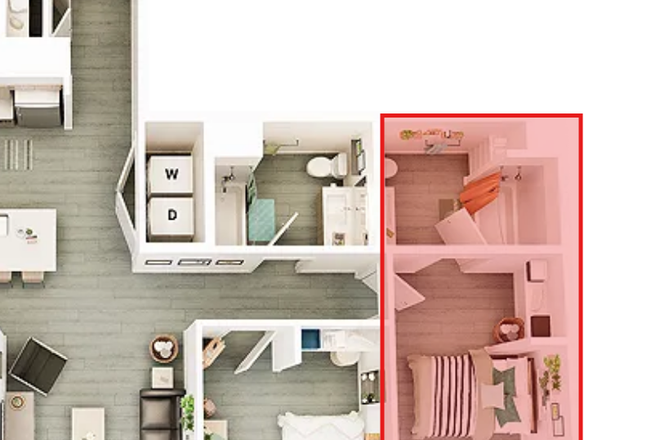 Red is available room - Union on Broadway