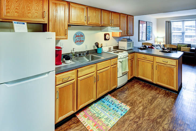 Kitchen - Ramz Apartments on Broad