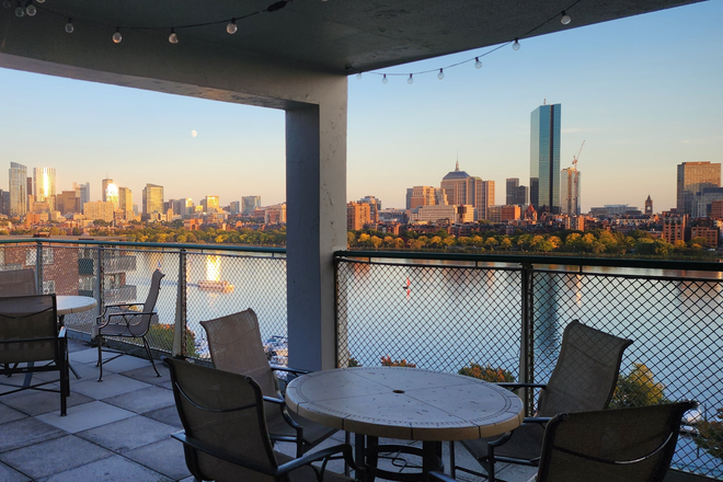Rooftop View - Room for rent in 3 bedroom apartment at MIT