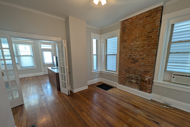 Bedroom - First Floor Apartment, On-Site Laundry and New Bathroom, Available July