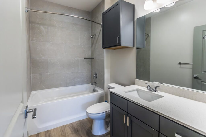 Bathroom - The Belle at the Lamar Apartments