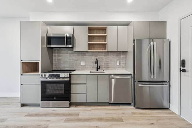 Kitchen - Triad Apartments - Brand New near Drexel & UPenn!