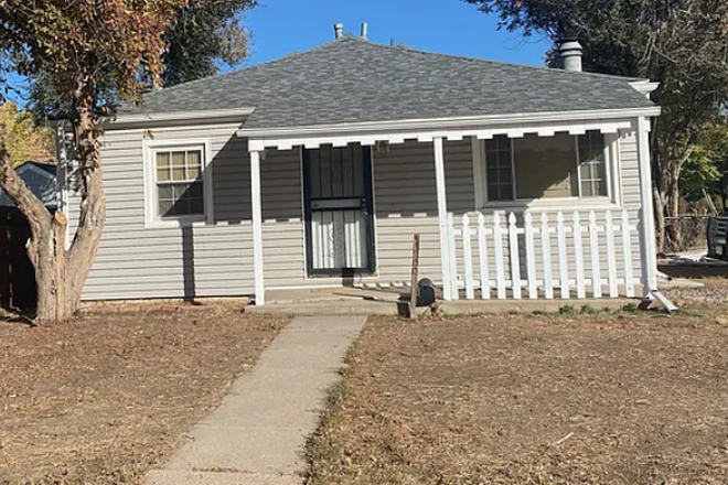 front door/ porch - Be first in line for renovated 3 bed 2 bath home close to CU Denver/Anschutz