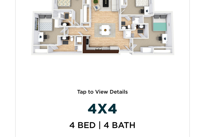 Floor Plan - SPRING SUBLEASE ON THE HILL;