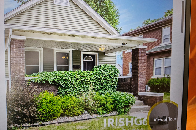 front of home - 612 N Notre Dame Ave - Fully Furnished