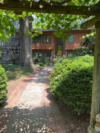 Front of house - Rent waived in exchange for assistance House