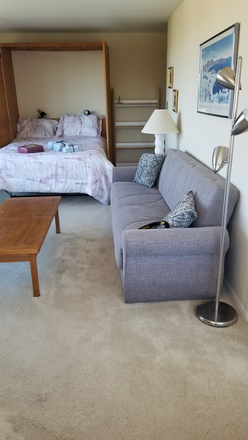 1003 living area - Letterman House-Well Furnished top floor, quiet apartment, near GWU, World Bank
