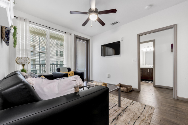 Living Room - YOUnion Apartments