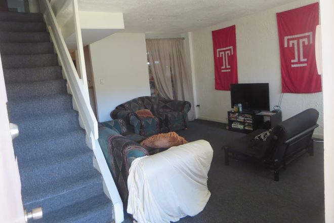 Living room - 3bd 3bath row house 1 block from campus