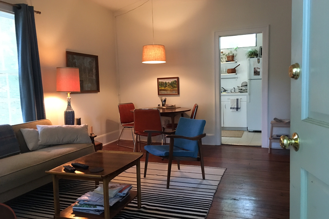 Living Room - Carriage House apartment