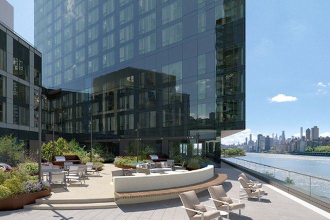 Outdoor Area - Halletts Point Apartments