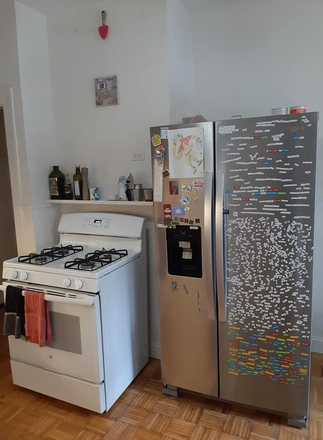 kitchen stove and fridge - 3 Bedroom, 1st floor, Available June 1st, for summer or year-long rental Apartments