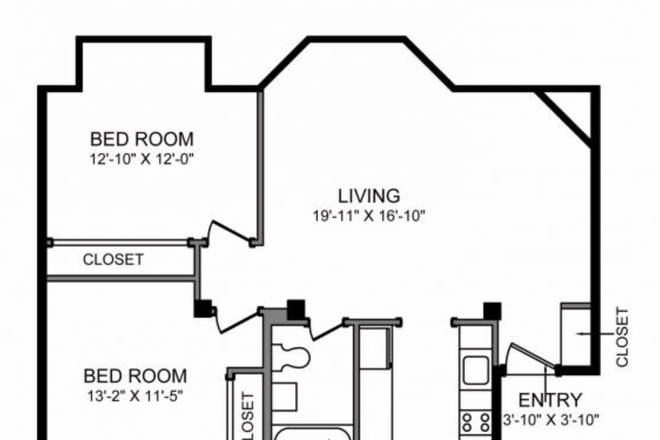 A - 2 BED WITH LIVING ROOM AND DISHWASHER Apartments