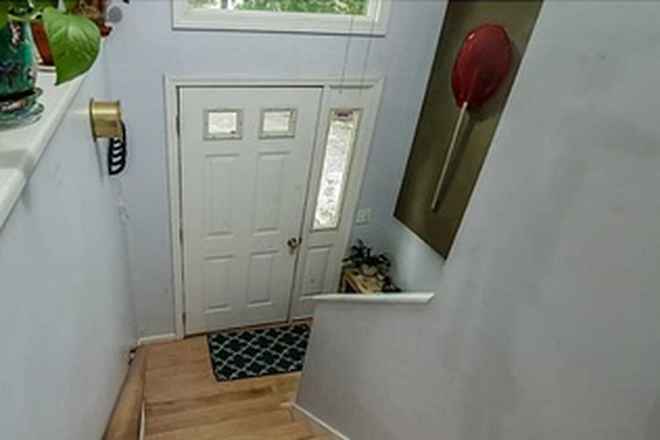 Front door from inside - 25 Conanicus Road Narragansett, RI 02882 House