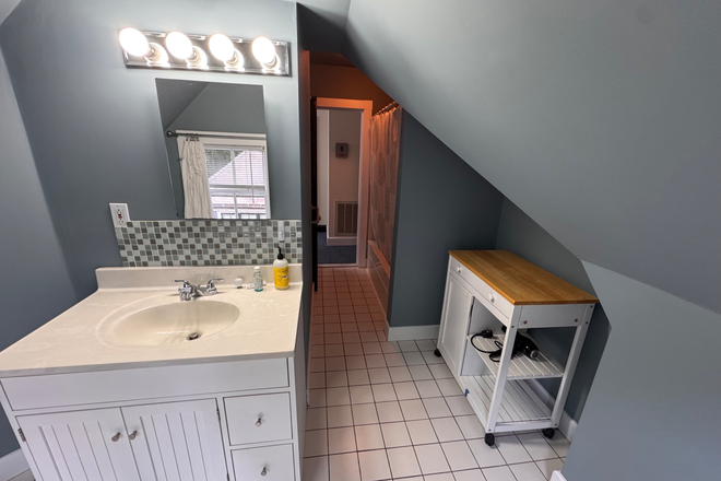 Bathroom - 1 bedroom Apt close to Longwood Medical Area and Green Line!