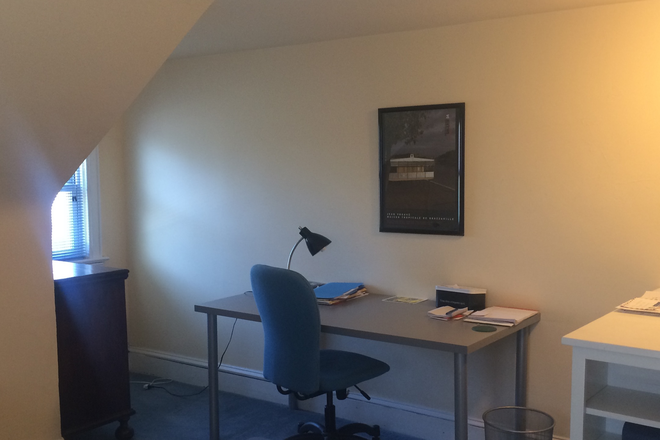 Desk/chair - Short term:Furnished room w/private bath in shared home-Chestnut St-Princeton