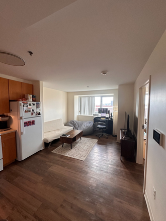 Living room - Discounted Winter Sublease: 1Bed/1Bath Furnished Apartment in Boston – 6th Dec to 24th Jan Available