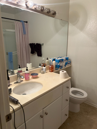 master bedroom bathroom - San Marcos Apartments