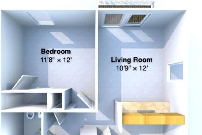 floormap - Uptown West Apartment