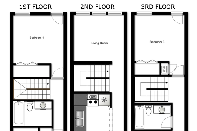 Floorplan - Alligator Realty Apartments