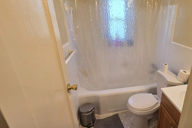 Bathroom - A room for a full year lease at Graduate Gardens Apartments