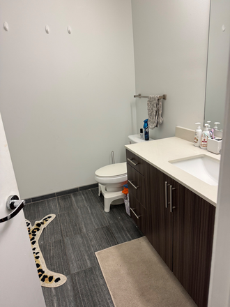 Bathroom - Slate at 901 Apartments