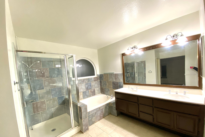 Mater Bathroom - Renovated 4 beds 2 baths House in a Nice Neighborhood