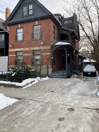 Main address - coach house at rear. - Clean rooms, shared facilities, renovated common areas.