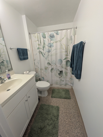 Full Bath room - shared with one other female - UMD South Campus Commons Building 1 - Spring Sublet Apartments