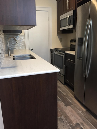 Updated kitchen with stainless steal appliances. Full size fridge/ freezer. Built-in microwave. Dishwasher. Stove and range. - Cheap Studio in Prime Location!! Condo