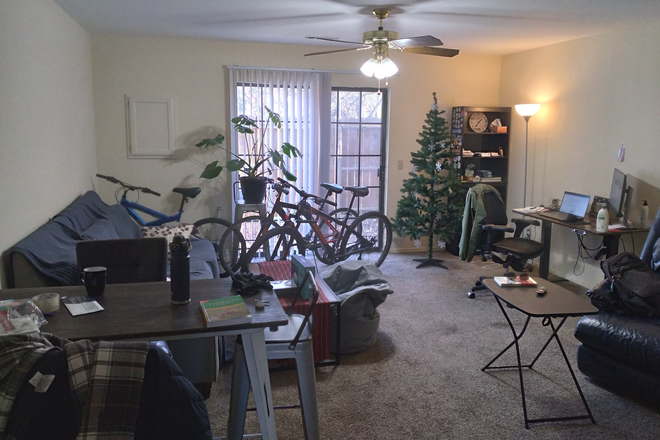 Living room - Leverett Townhouses