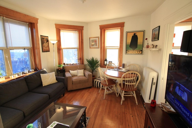living room - *NO BROKERS FEE!* Sun-Drenched 1 Bed/1 Bath w/ Heat&Hot Water Inclu.! Available 9/1/26!! Apartments