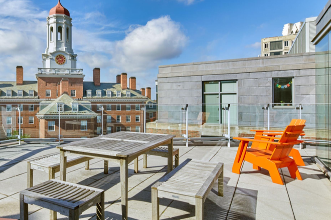 Rooftop lounge - 5 Cowperthwaite Street Apartments