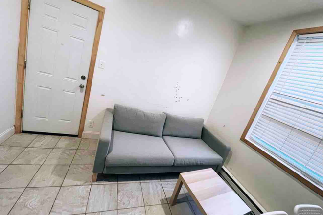 Living Room - First Floor - One bedroom, Living room, Kitchen, bathroom, and small backyard