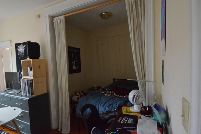 Bedroom - Front Facing Alcove Studio in Westland Ave Next to Whole Foods 9/1/26 Apartments