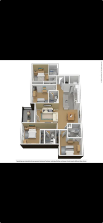 Floorplan - The Courtyards Apartments at UMD