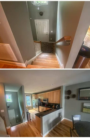Hallway/kitchen - Beautiful 2-bedroom Shirlington Townhouse