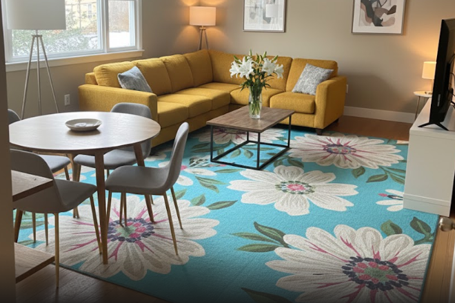 Gorgeous Living Room, Furnished, TV, Sofa, Coffee table, decor - 4 Bed/2 Bath, NEW Home, Furnished, 5 Mins Walk to UMass, Amherst College