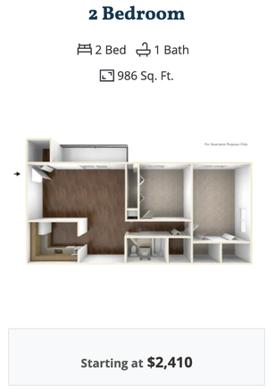 Floor plan - 2B1B or second room Lease Takeover – Available Late May / Early June