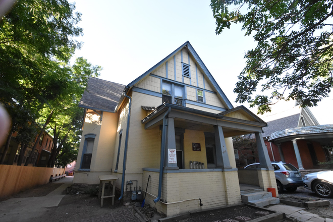 Exterior of larger house unit is inside of. - Individual Studio Apartment | Price Lowered | Walk away from campus and next to heart of downtown