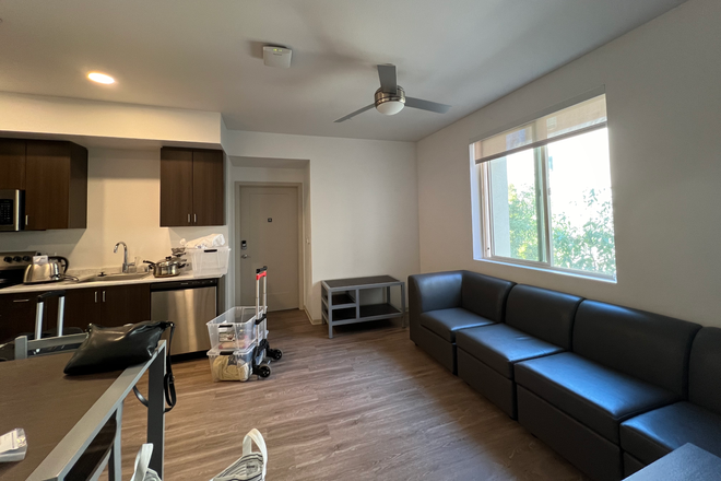 Living Room - On-Campus Fully Furnished Shared Bedroom, walking distance to campus (Plaza Verde 2)
