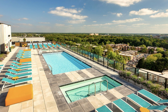 Rooftop - Hub East Lansing Apartments Summer 2026